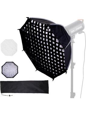 35.4” Octagonal Softbox with Quick Release - Perfect for Studio Lighting